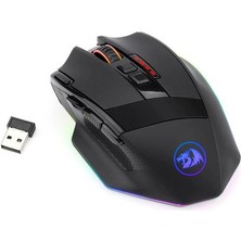 2.4g Kablosuz Çift Modu Oyun Fare LED Rgb Arkadan Aydınlatmalı Mmo 9 Programlanabilir Düğmeler Fare Için Windows Computer Gamer | Fareler