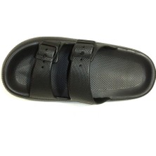 Lumberjack Siyah Tokalı Anatomik Comfort Terlik