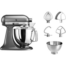 Kitchenaid 5KSM175PSEMS Artisan 4.8 Litre Mutfak Şefi -  Medallion Silver