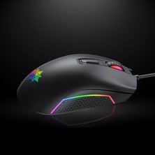 Inca IMG-GT14 Siyah Rgb 7 Keys DPI3600 Kablolu Mouse 1,5mt Örgülü Saf Bakır Kablo(3 Milyon Tuş Ömrü)