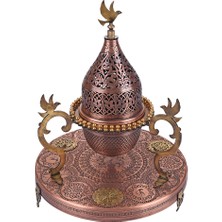 Nusnus Bakır Buhurdanlık Büyük Boy