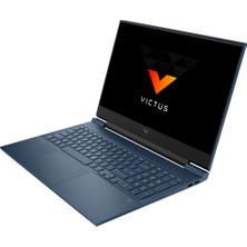 Hp Victus Laptop 16-E1006NT Amd Ryzen 7 6800H 8GB Ram 512GB SSD 4GB Geforce Rtx 3050TI 16.1 Inç FHD 144 Hz Freedos Mavi 68S22EA Taşınabilir Bilgisayar