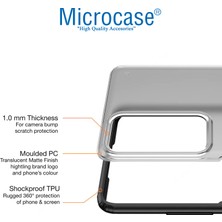 Microcase Xiaomi 12 Luna Serisi Köşe Korumalı Sert Rubber Kılıf - Siyah