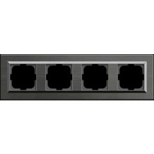 Ovivo Quantum Inox Dörtlü Çerçeve