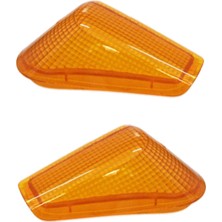 ZZR250 Için 2x Amber Ön Turn Göstergesi Sinyal Işık Karıştırıcı Lens