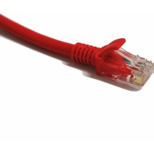 Teknogreen Teknogreen TKC-001K 1m Cat6 Ethernet Kablosu Kırmızı