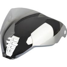 Kask Lens Vizörü, Kask Kolay Kurulumu Için Dolu, Gümüş