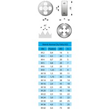 Cztools Normal Diş Pafta M6X1