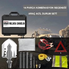 Anatolian Shield Araç Acil Yardım Seti ve Taktik Kürek Seti