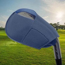 Perfk Sağ Elini Kullanan Golf Ütüleri Parça Koruyucu Pu Deri Golf Için Golf Mavisi (Yurt Dışından)