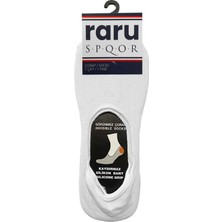 Raru S.p.q.o.r Görünmez Çorap Beyaz