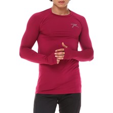 Raru Uzun Kollu T-Shirt Ignıs Bordo