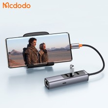 Mcdodo HU-1120 5in1 Multi Fonksiyonel 3xusb 3.0+Pd 100W+RJ45 Lan Gigabit Usb-C Hub Çoklayıcı Adaptör