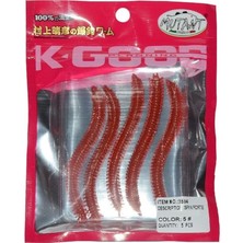 Mutant 3506 Spin Forte 7.5cm Aromalı Lrf Silikon Suni Yem 5'li Set