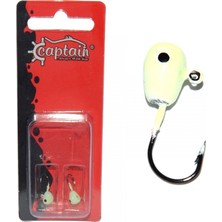 Captain 6443 Jig Head Pug Pug 0.9gr Micro Lrf Jig Head 2'li Set