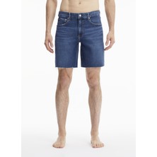 Calvin Klein Regular Fit Erkek Denim Şort J30J321011-1BJ_MID-THIGH Short