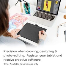 Wacom CTL6100WLE0 Intuos Kablosuz Grafik Tablet