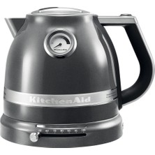 Kitchenaid 5KEK1522EMS Artisan Medallion Silver 1.5 Litre Kettle