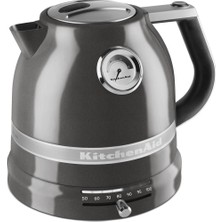 Kitchenaid 5KEK1522EMS Artisan Medallion Silver 1.5 Litre Kettle