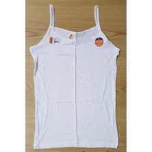 İlke Kadın Likralı Flamlı Ince Askılı Atlet 227 - 3 Adet