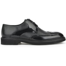 Ziya Ziya, Erkek  Deri Ayakkabı 123145 625 Siyah