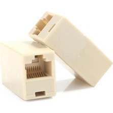 En Parlak RJ45 Cat5/cat6 Ağ Kablosu Birleştirici Uzatma Ara Aparatı