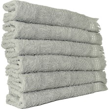 Ilgın Home 6'lı Saçaklı Gri 30 x 50 Cm. Mutfak El Havlu Seti