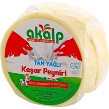 Akalp Çiftliği Tam Yağlı Kaşar Peyniri 500 gr