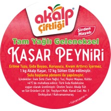 Akalp Çiftliği Tam Yağlı Kaşar Peyniri 500 gr