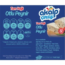 Akalp Çiftliği Tam Yağlı Otlu Peyniri 500GR