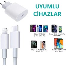 iPhone 13/12/11 Için Hızlı Şarj Aleti Seti Usb-C 20W Adaptör + Usb-C Kablo. Apple iPhone 13/13 Pro/12/12 Pro/11/11 Pro/se/xs/xr/x/8/8 Plus/ipad ile Uyumlu