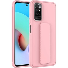 Kzy Xiaomi Redmi Note 11 Pro 5g Kapak Qstand Silikon Kılıf - Pembe