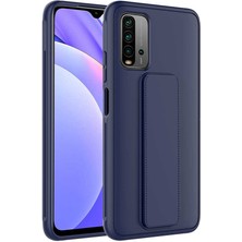 Kzy Xiaomi Redmi 9t Kapak Qstand Silikon Kılıf - Lacivert