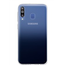 Kzy Samsung  Galaxy M30 Uyumlu Kapak Şeffaf Silikon Kılıf