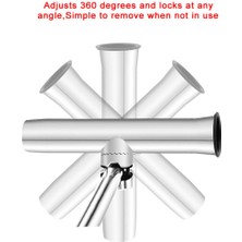 Lnshop Deniz Balıkçı Çubuk Raf Tutucu Stand Braket Ray Montajı 26-32 mm Ayarlanabilir (Yurt Dışından)