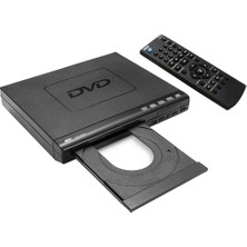 Waysle HD DVD Oynatıcı Adh CD VCD Müzik Diski Güçlendirme USB Uzaktan 1 Inç Ekran (Yurt Dışından)