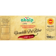 Akalp Çiftliği Ev Yapımı Yemeklik Kırmızı Pul Biber 190 gr