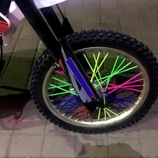 Lnshop 72 Adet Tekerleğe Çıktı Sargılar Ceket Trim Kapak Borusu Motosiklet Motokros Kir Bisiklet (Yurt Dışından)