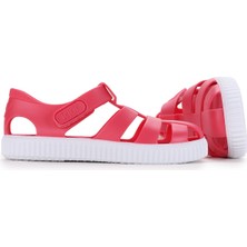 Igor Çocuk Sandalet Cırt Cırtlı Tasarım Suya Dayanıklı Fuşya Renkli Poliüretan Taban