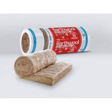 Knauf Mineral Taşyünü Folyosuz Çatı Şiltesi 10CM (9,6m²)