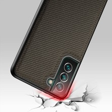 Dux Ducis Fino Serisi Samsung Galaxy S22 Kılıf Premium Dokuma Silikon Kılıf