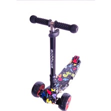 C Toys Işıklı 3 Tekerlekli Scooter (3 Farklı Model)