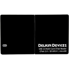 Delkin Devices USB 3.0 Cfast & Sd Uhs-Iı Hafıza Kartı Okuyucu