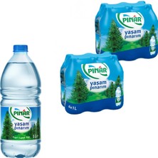 Pınar Su 1 lt. 12'li Paket Su