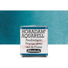 Schmincke  Horadam  Yarım Tablet Sulu Boya  Prussian Green