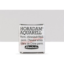 Schmincke  Horadam  Yarım Tablet Sulu Boya  Permanent Chinese White