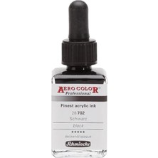 Schmincke  Aero Color Airbrush Mürekkebi  28 ml  702 Black