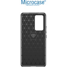 Microcase Xiaomi Mi 12 Thunder Serisi Darbeye Dayanıklı Silikon Kılıf - Siyah