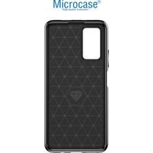 Microcase Xiaomi Poco X3 Gt Thunder Serisi Darbeye Dayanıklı Silikon Kılıf - Siyah