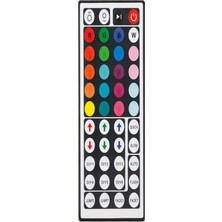 Tawitec Rgb Led Kontrol Kumandası Animasyonlu Rf(Radio Frekans)12 Volt 44 Tuşlu Rgb Şerit Led Kontrol Cihazı